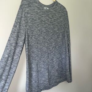 Old Navy Charcoal Blue/Gray Knit Sweater